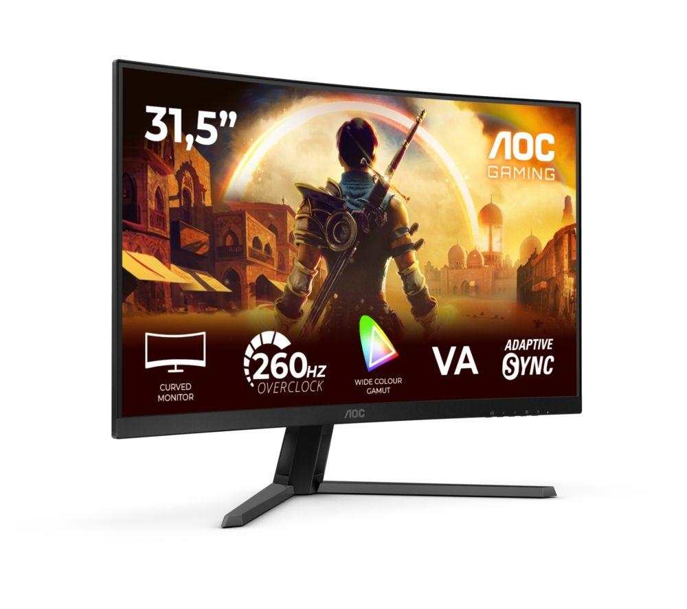 AOC C32G42ZE Full HD 32" Curved VA Gaming Monitor - Black