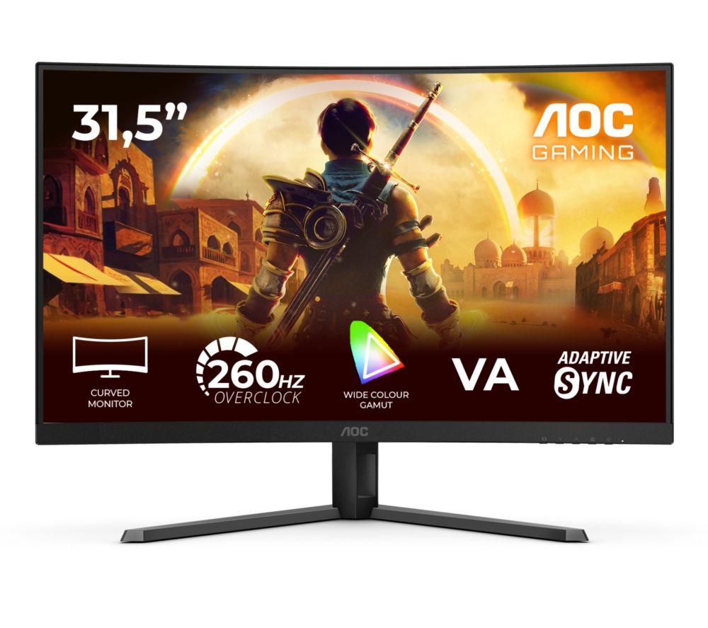 AOC C32G42ZE Full HD 32" Curved VA Gaming Monitor - Black
