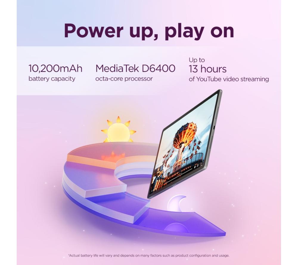 LENOVO Idea Tab Plus Tablet de 12,1" - 256 GB, Gris Nube