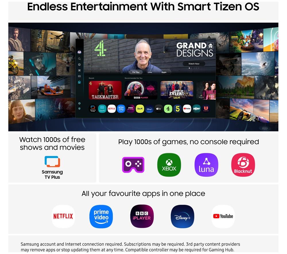 SAMSUNG The Terrace 75" Neo QLED 4K Outdoor Smart TV – QE75LST7DA