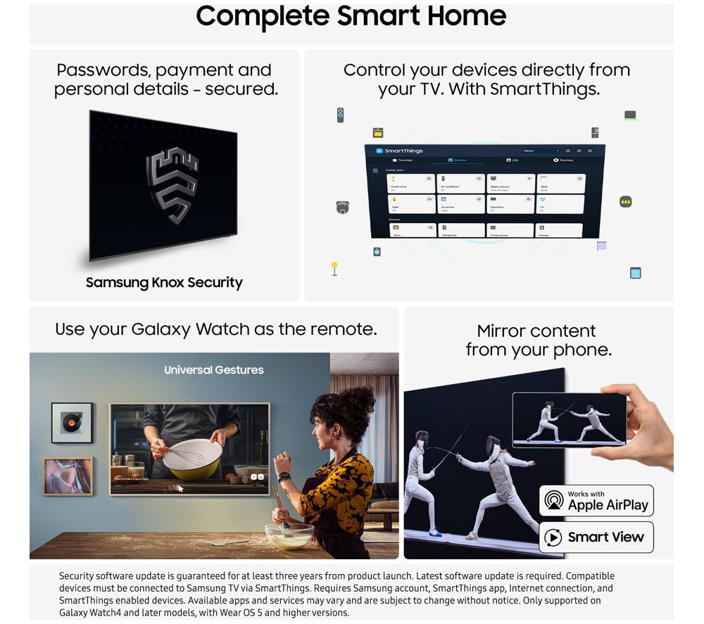 SAMSUNG The Terrace 75" Neo QLED 4K Outdoor Smart TV – QE75LST7DA