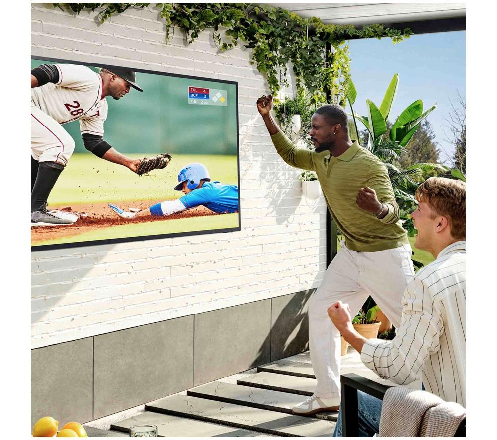 SAMSUNG The Terrace 75" Neo QLED 4K Outdoor Smart TV – QE75LST7DA