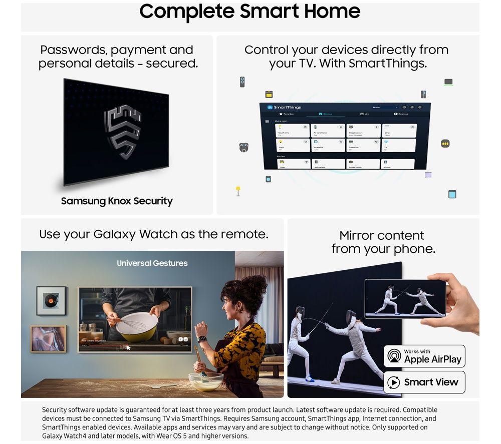 SAMSUNG The Terrace 65" Neo QLED 4K Outdoor Smart TV – QE65LST7DA