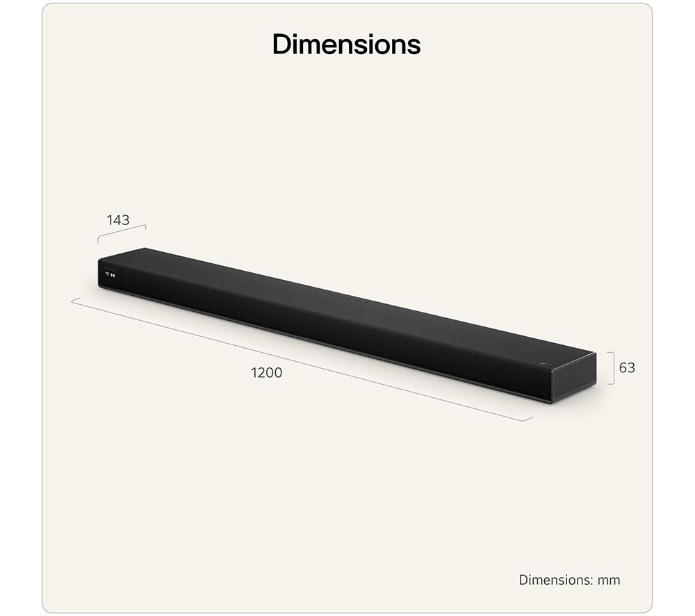 LG Sound Suite H7 9.1.6 All-in-One Sound Bar with Dolby Atmos FlexConnect