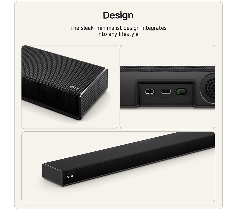 LG Sound Suite H7 9.1.6 All-in-One Sound Bar with Dolby Atmos FlexConnect