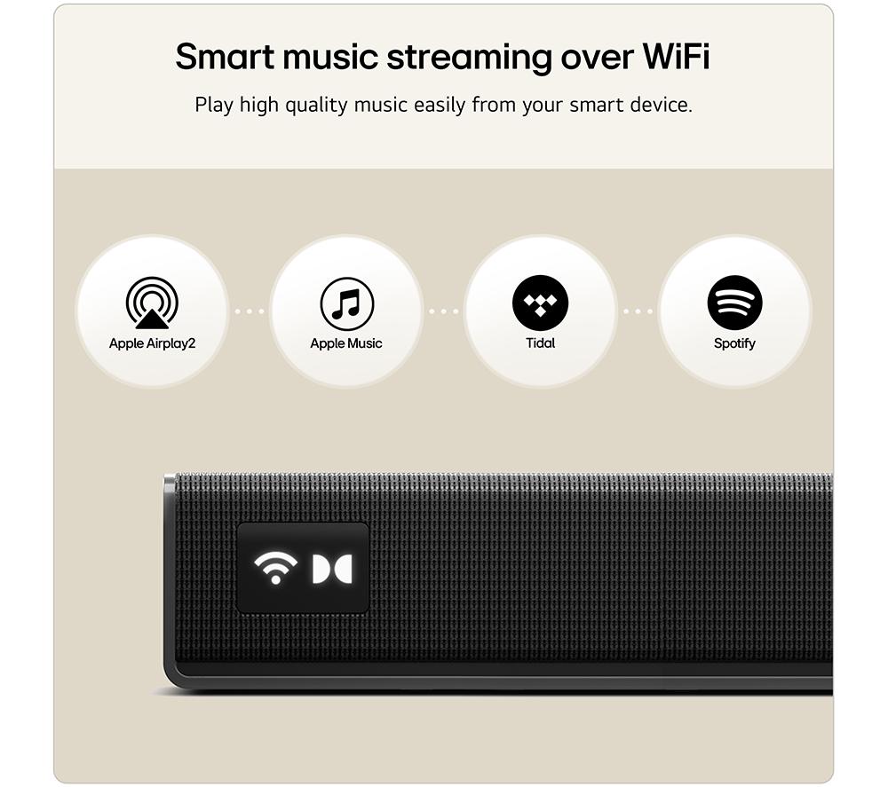 LG Sound Suite H7 9.1.6 All-in-One Sound Bar with Dolby Atmos FlexConnect