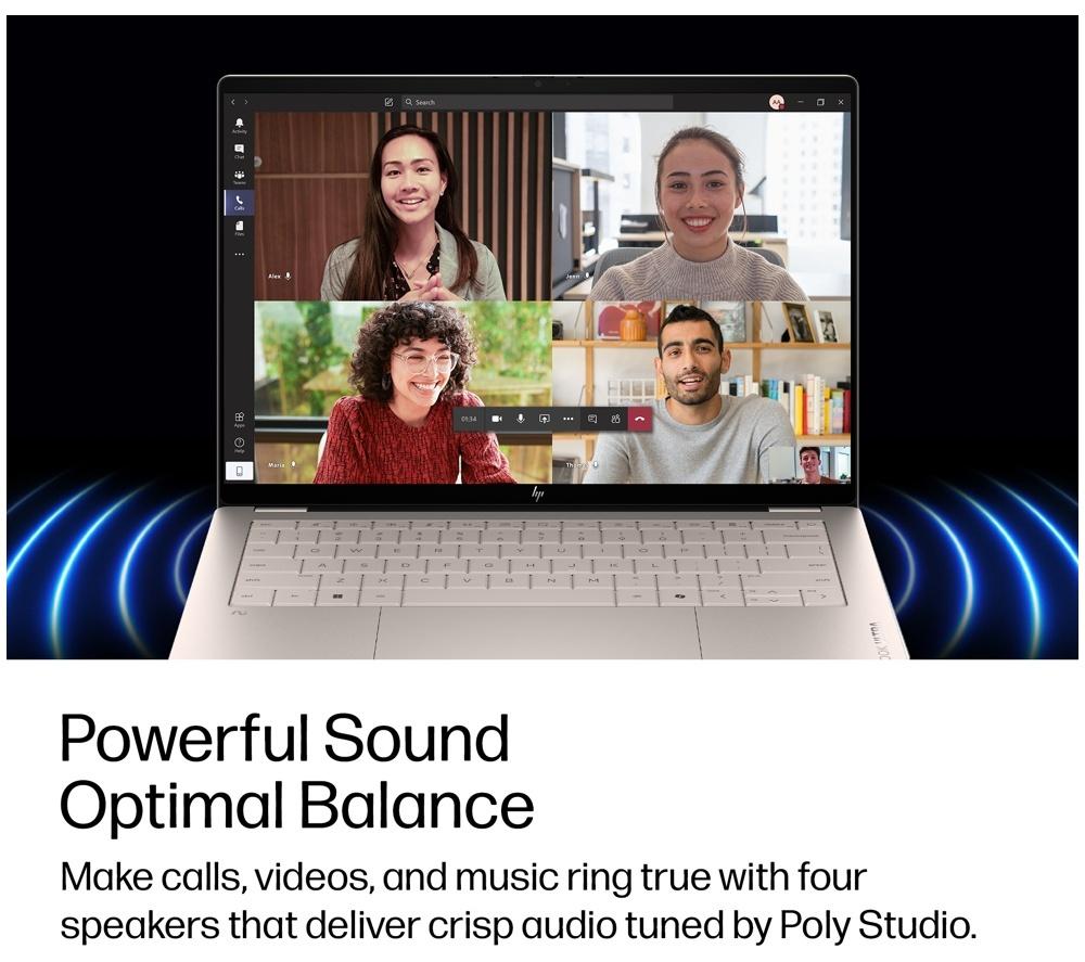 HP OmniBook Ultra Next Gen AI 14" Laptop - Intel® Core™ Ultra 7, 2 TB SSD, Silk Sand