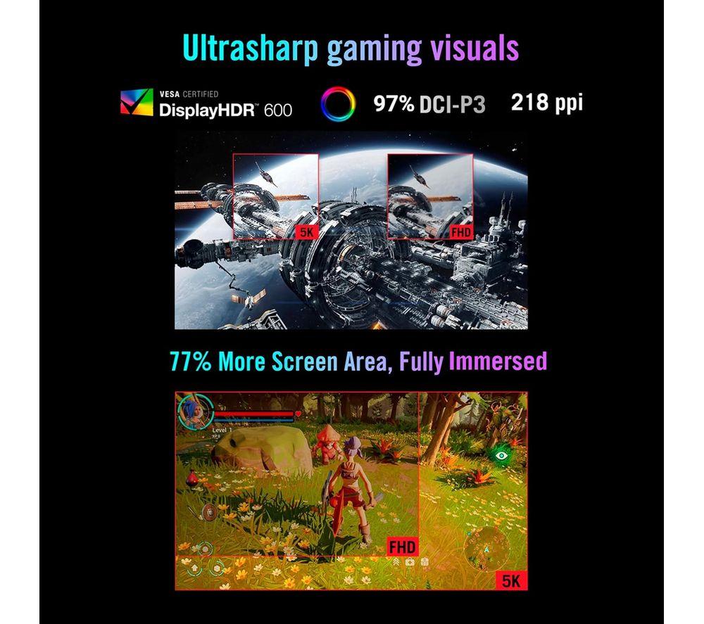 ASUS ROG STRIX XG27JCG 5K Ultra HD 27" IPS LED Gaming Monitor - Black
