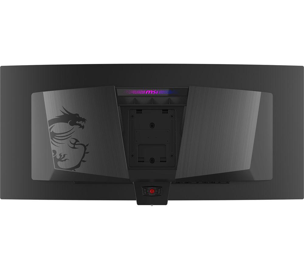 MSI MPG 341CQR X36 Quad HD 34" Curved Quantum Dot QD-OLED Gaming Monitor - Black