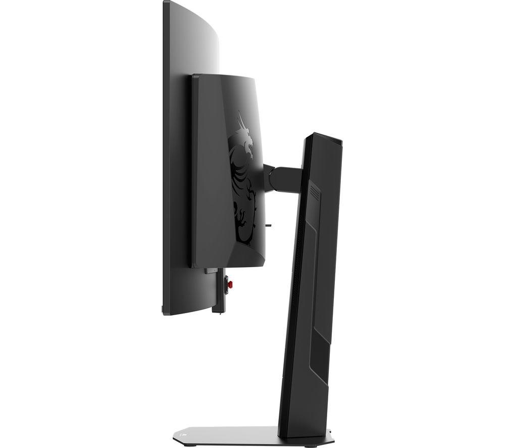 MSI MPG 341CQR X36 Quad HD 34" Curved Quantum Dot QD-OLED Gaming Monitor - Black