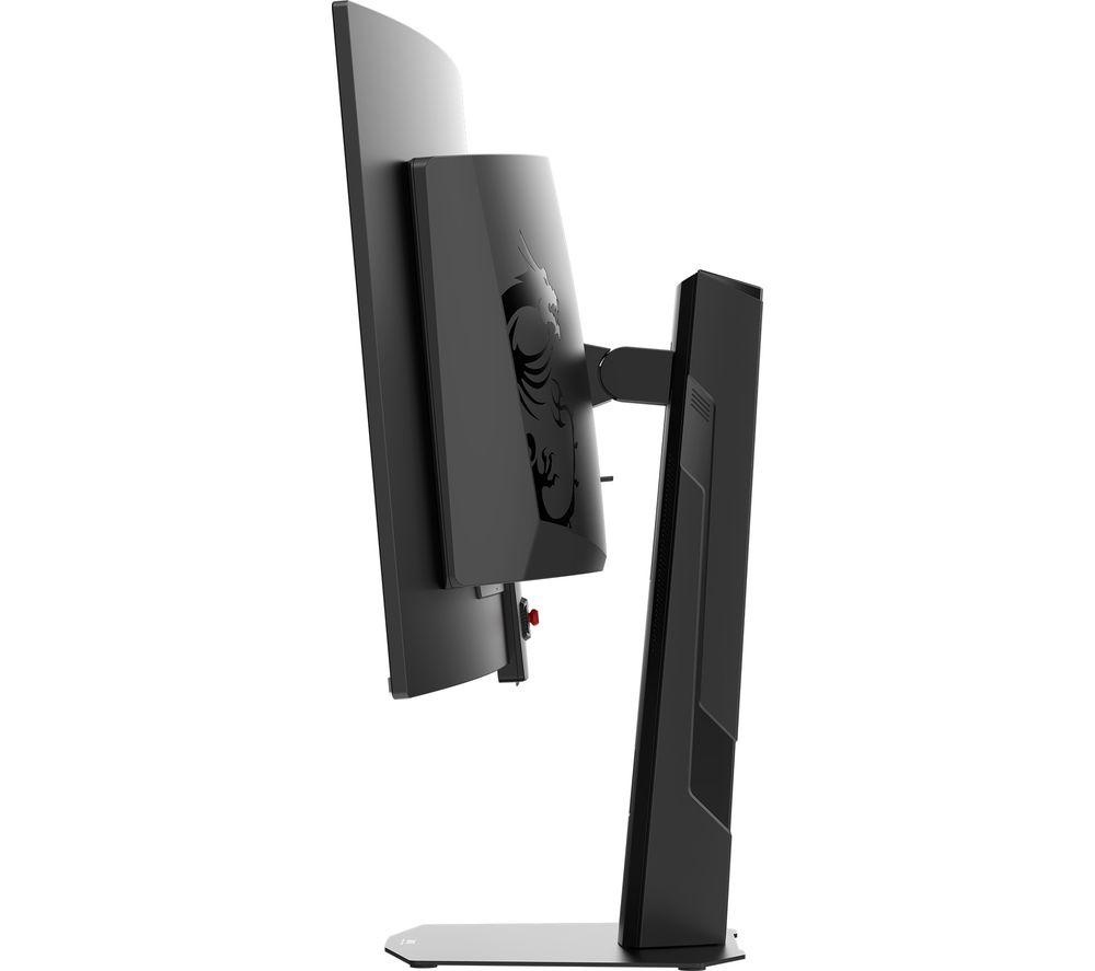 MSI MPG 341CQR X36 Quad HD 34" Curved Quantum Dot QD-OLED Gaming Monitor - Black
