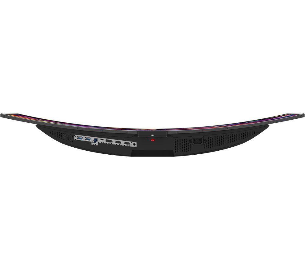 MSI MPG 341CQR X36 Quad HD 34" Curved Quantum Dot QD-OLED Gaming Monitor - Black