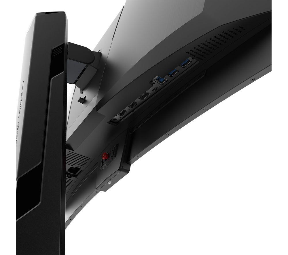 MSI MPG 341CQR X36 Quad HD 34" Curved Quantum Dot QD-OLED Gaming Monitor - Black
