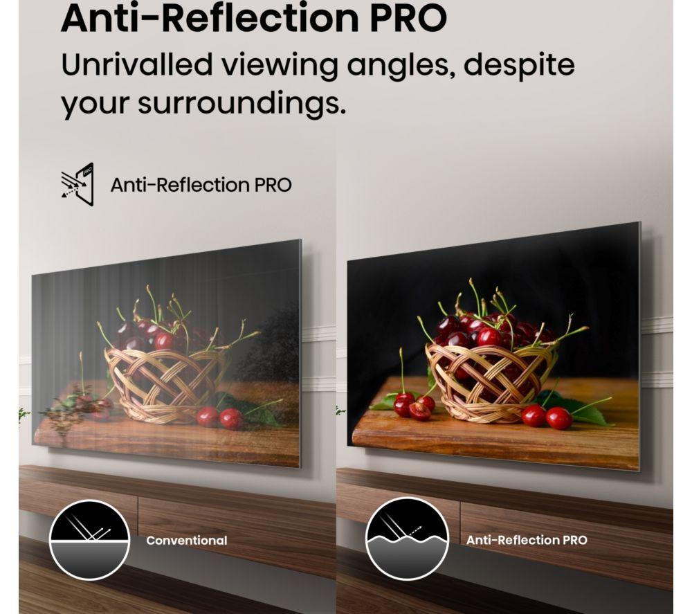 HISENSE UX TV con Mini LED RGB de triple croma y IA inteligente de 100" con Freely - 100UXQTUK