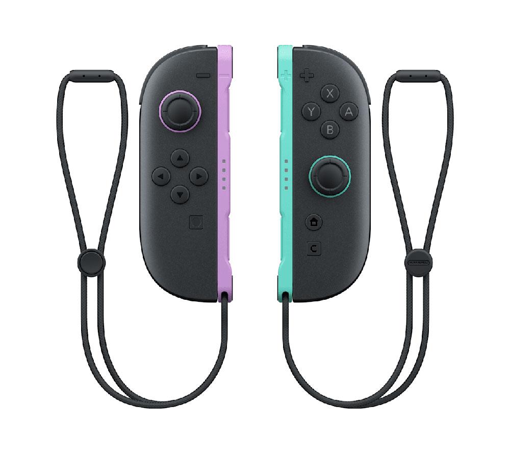 NINTENDO Switch Joy-Con 2er Wireless-Controller-Paar – Violett & Grün