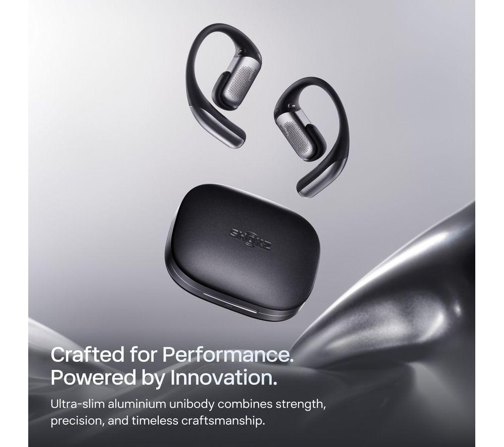 Auriculares Bluetooth inalámbricos con cancelación de ruido SHOKZ OpenFit Pro - Negro