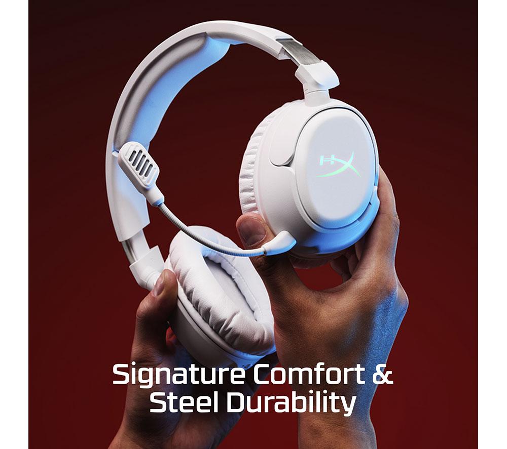 HYPERX Cloud Flight 2 kabelloses Gaming-Headset - Weiß
