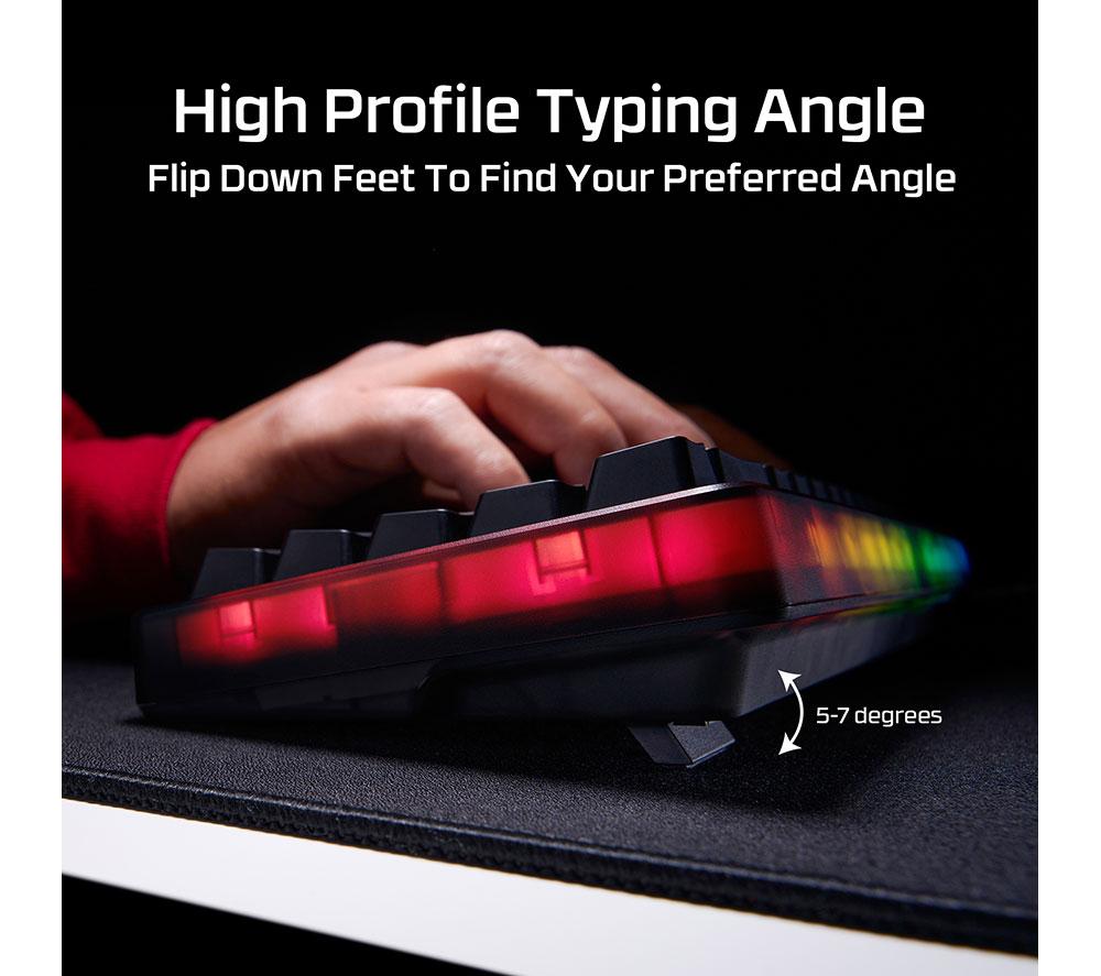 HYPERX Origins 2 65 RGB Mechanische Gaming-Tastatur – Schwarz