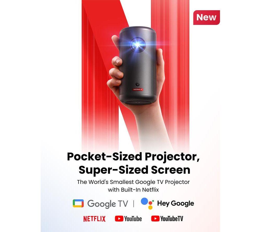 NEBULA Capsule 3 Smart Full HD Portable Projector