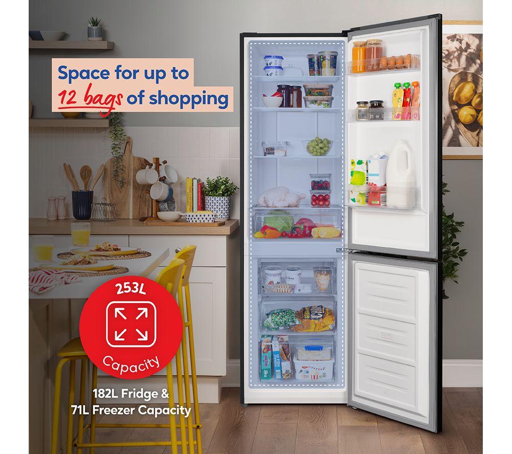 RUSSELL HOBBS RH181TNF552E1DI 60/40 Fridge Freezer - Black