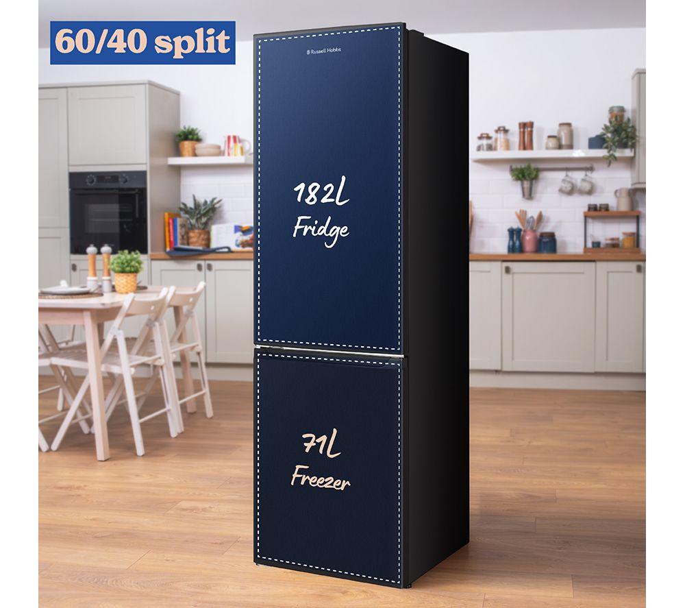 RUSSELL HOBBS RH181TNF552E1DI 60/40 Fridge Freezer - Black