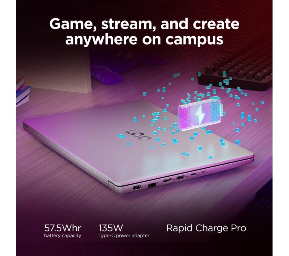 LENOVO LOQ 15,6" Gaming-Laptop - AMD Ryzen 7, RTX 3050, 1 TB SSD