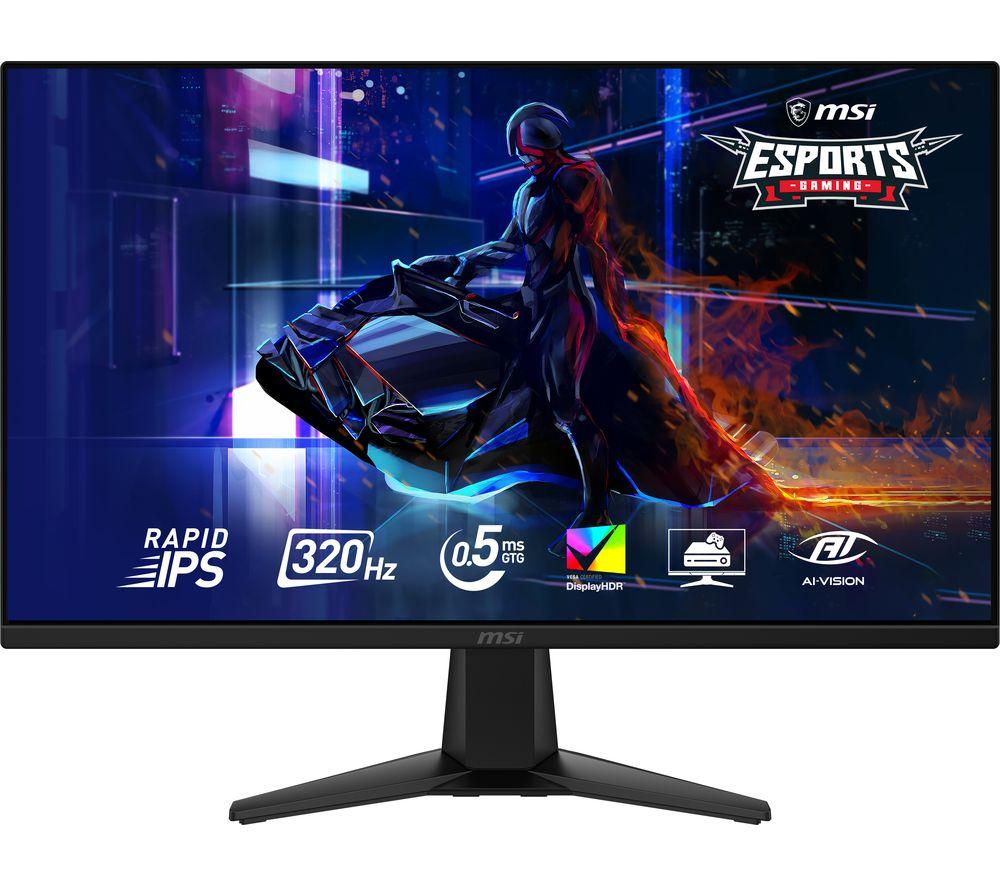 MSI MAG 275QF X32 Wide Quad HD 27” Rapid IPS Gaming Monitor - Black