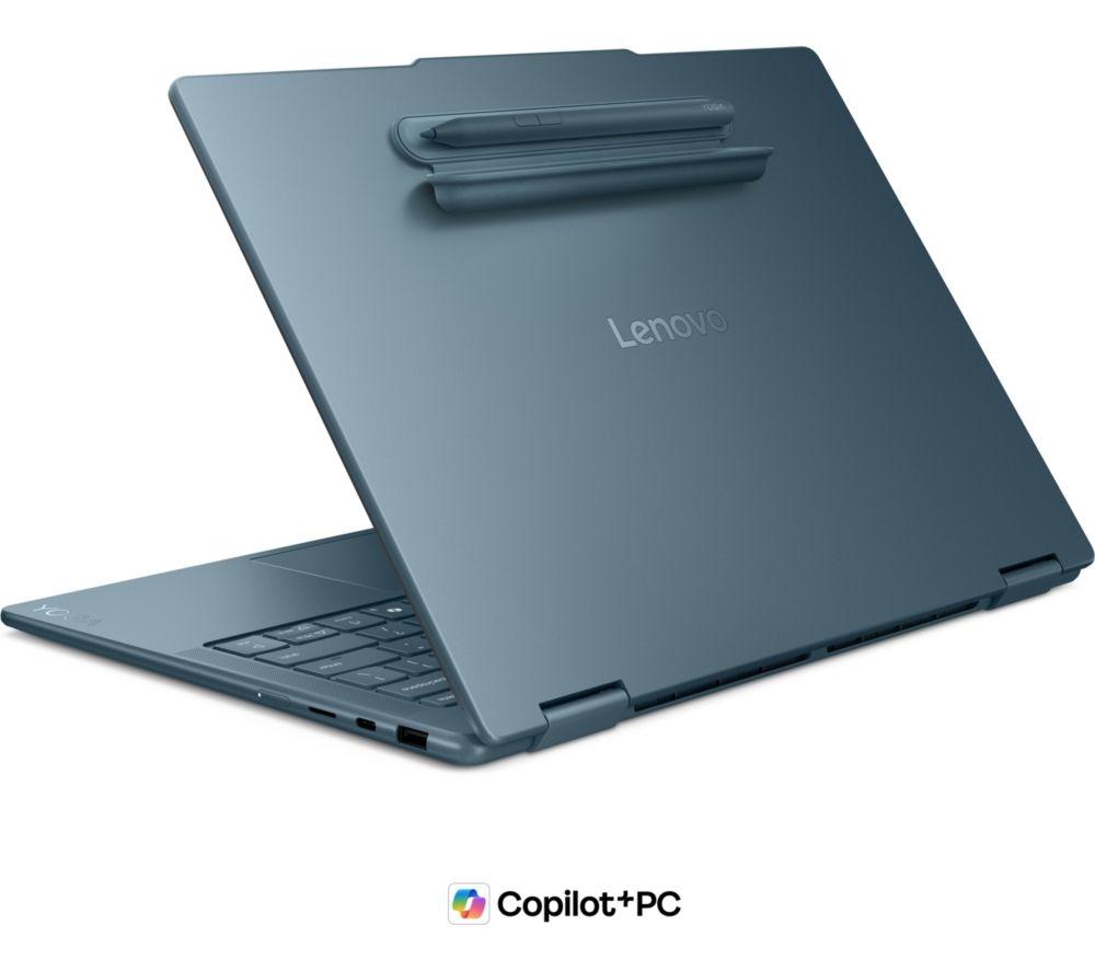 Portátil 2 en 1 LENOVO Yoga 7 de 14", Copilot+ PC - AMD Ryzen AI 5, 512 GB, Tidal Teal