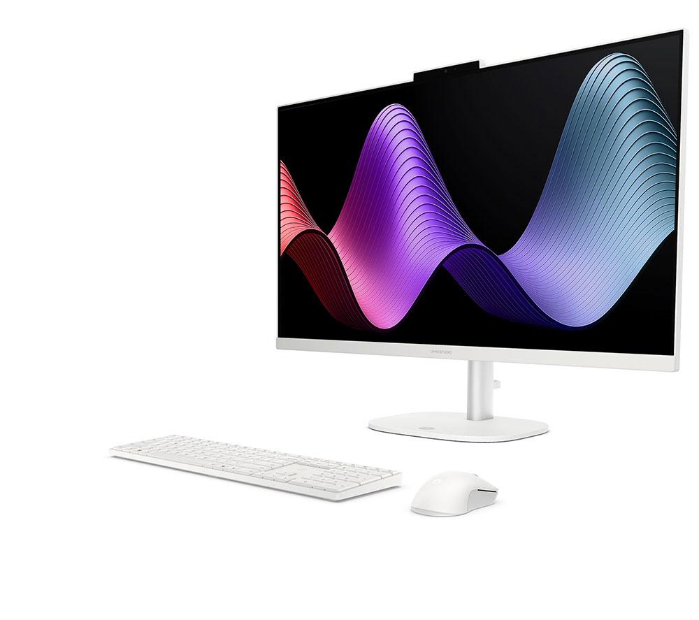 HP OmniStudio 27-cu0003na 27" All-in-One PC - Intel® Core™ 5, 1 TB SSD, Cotton White