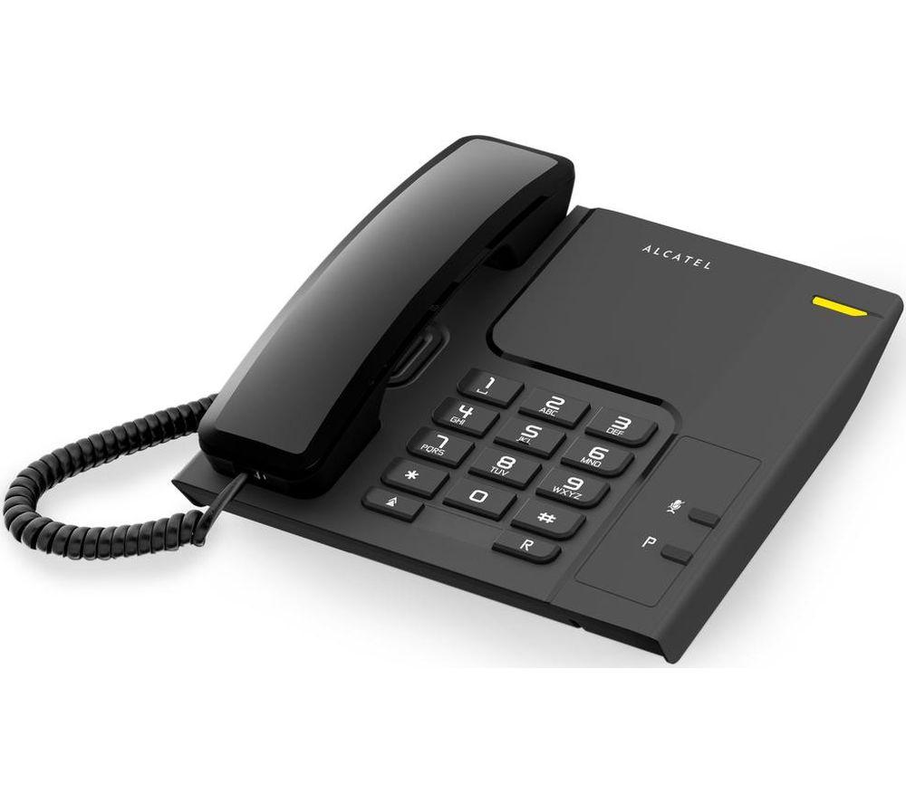 ALCATEL T26 Corded Phone - Black