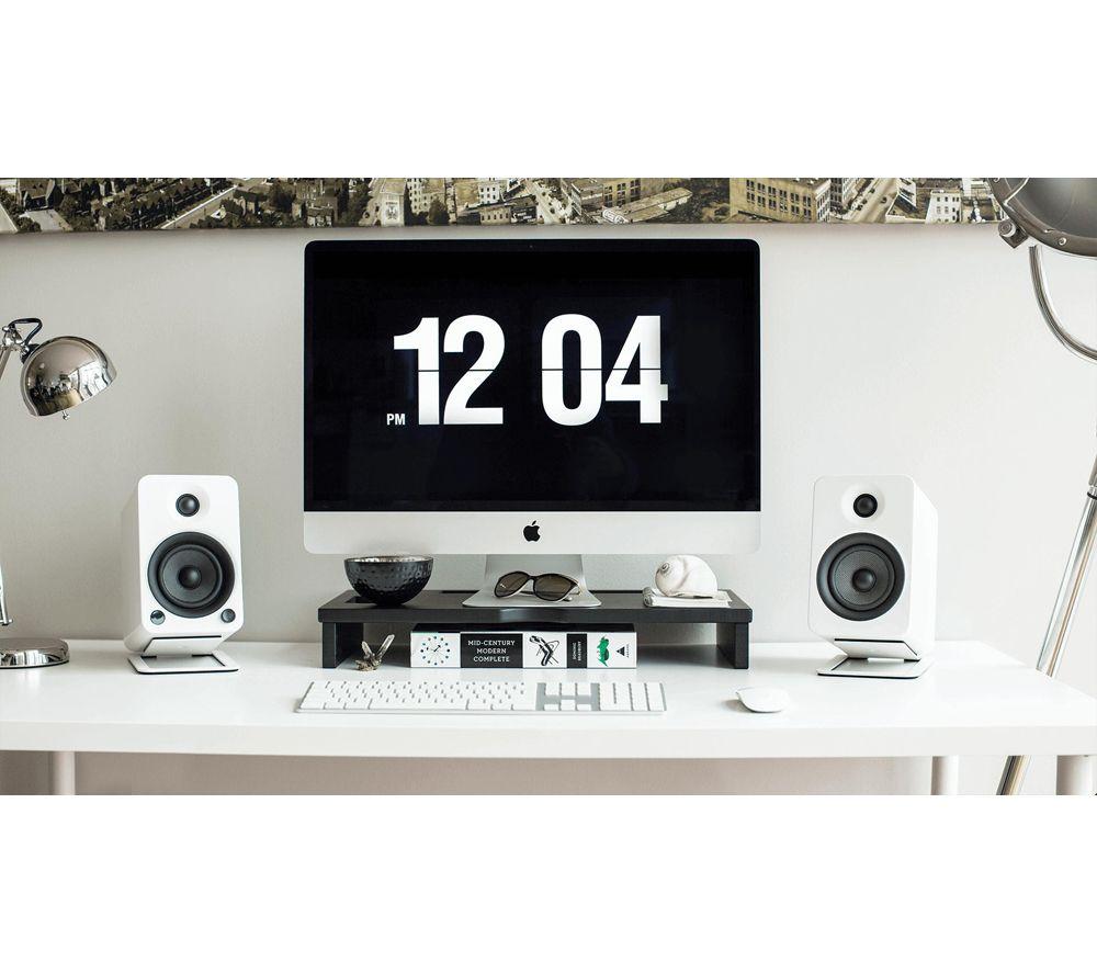 KANTO AUDIO S4 Desktop Speaker Stand - Pack of 2, White