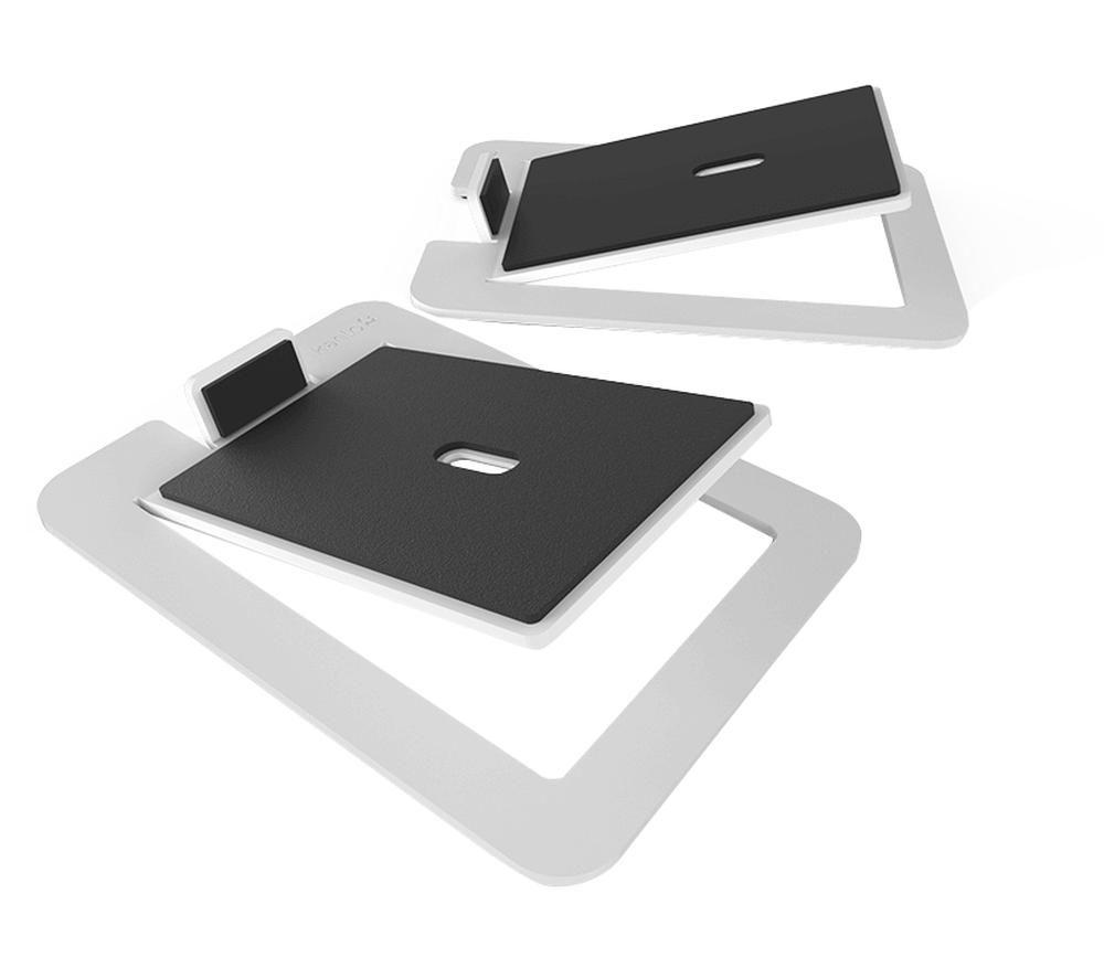 KANTO AUDIO S6 Desktop Speaker Stands – Pack of 2, White