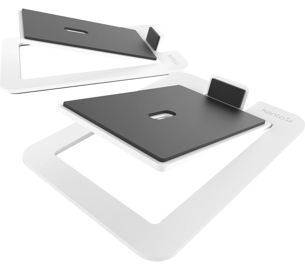 KANTO AUDIO S6 Desktop Speaker Stands – Pack of 2, White