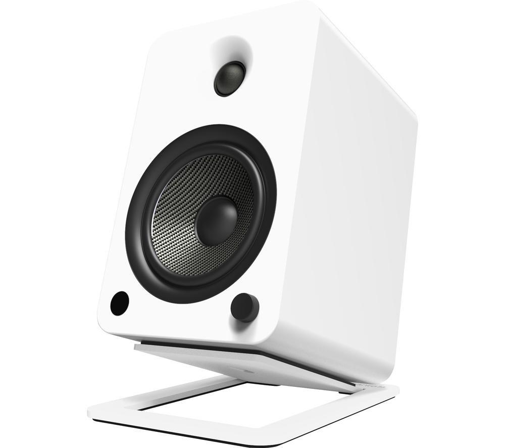KANTO AUDIO S6 Desktop Speaker Stands – Pack of 2, White