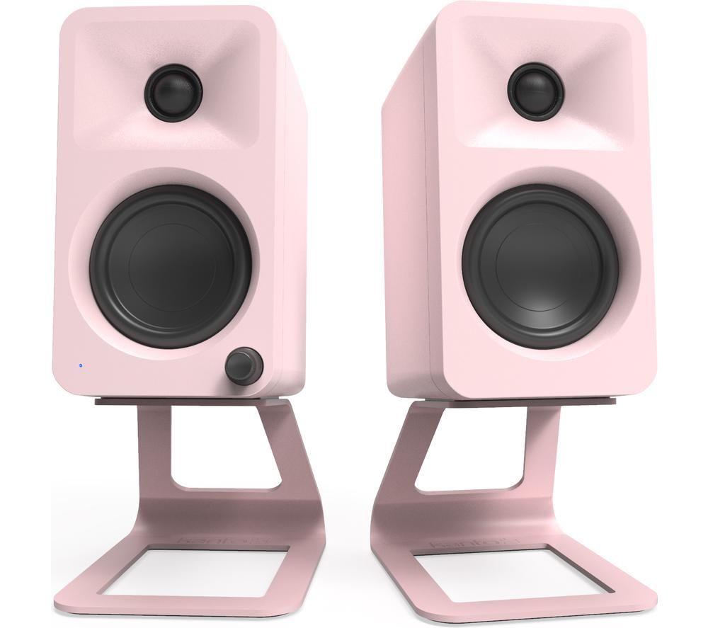 KANTO AUDIO SE2 Desktop Speaker Stand - Pack of 2, Pink