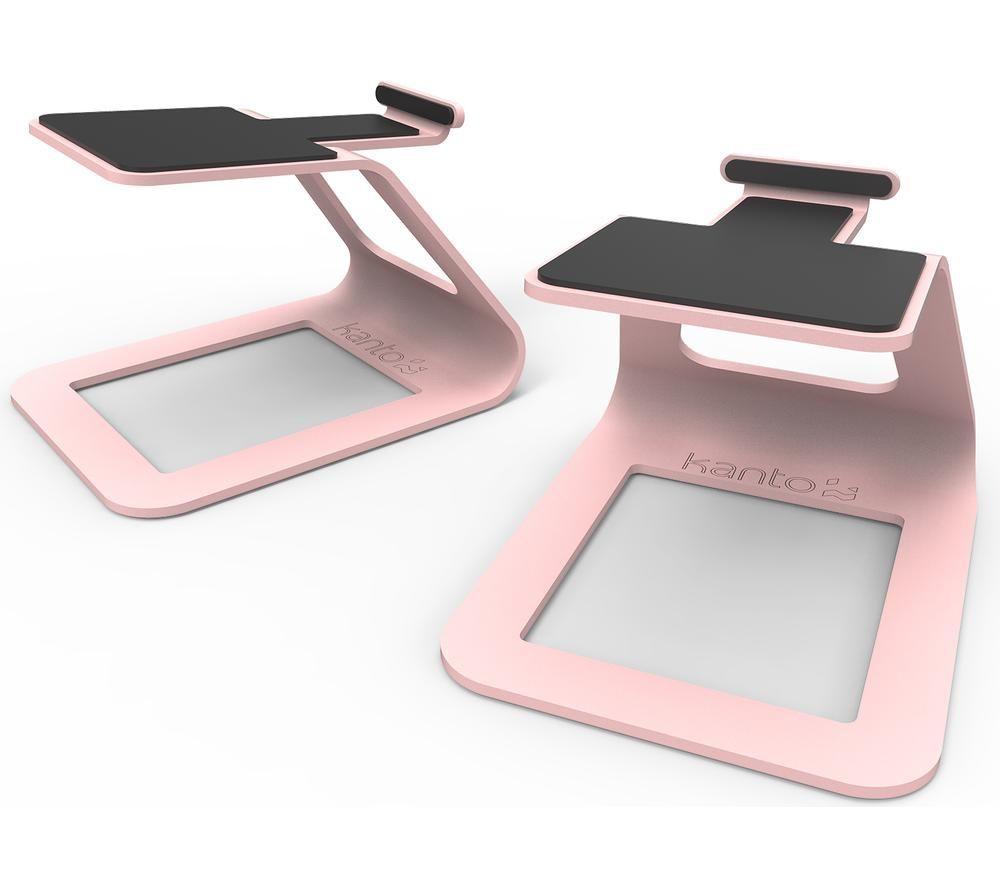 KANTO AUDIO SE2 Desktop Speaker Stand - Pack of 2, Pink