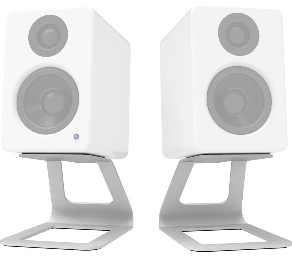 KANTO AUDI SE2 Desktop Speaker Stand - Pack of 2, White
