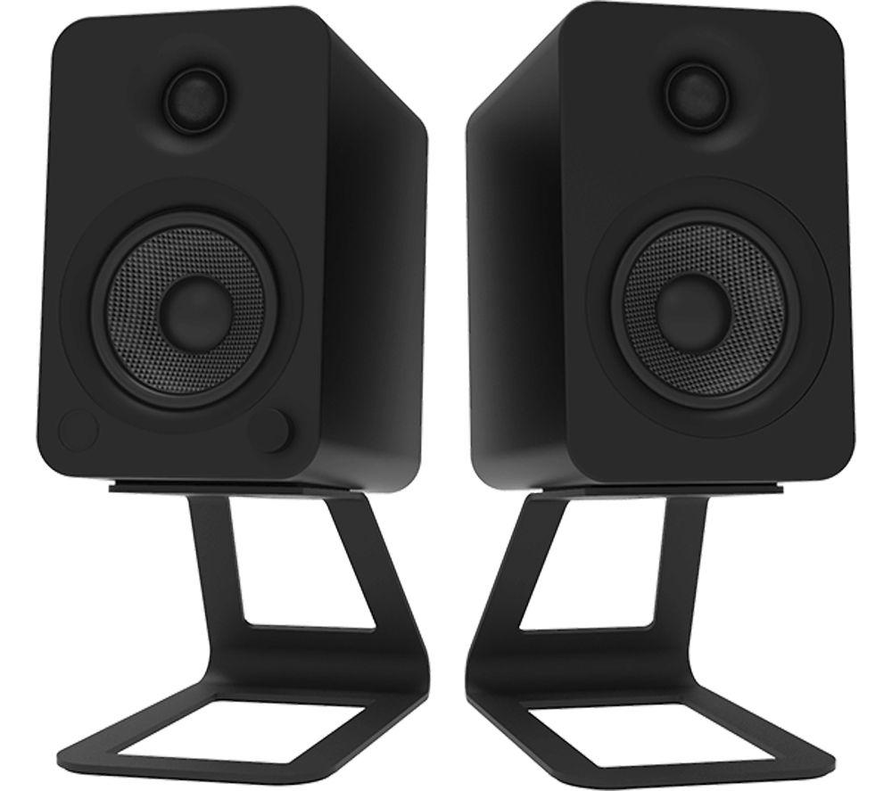 KANTO AUDIO SE4 Desktop Speaker Stand - Pack of 2, Black