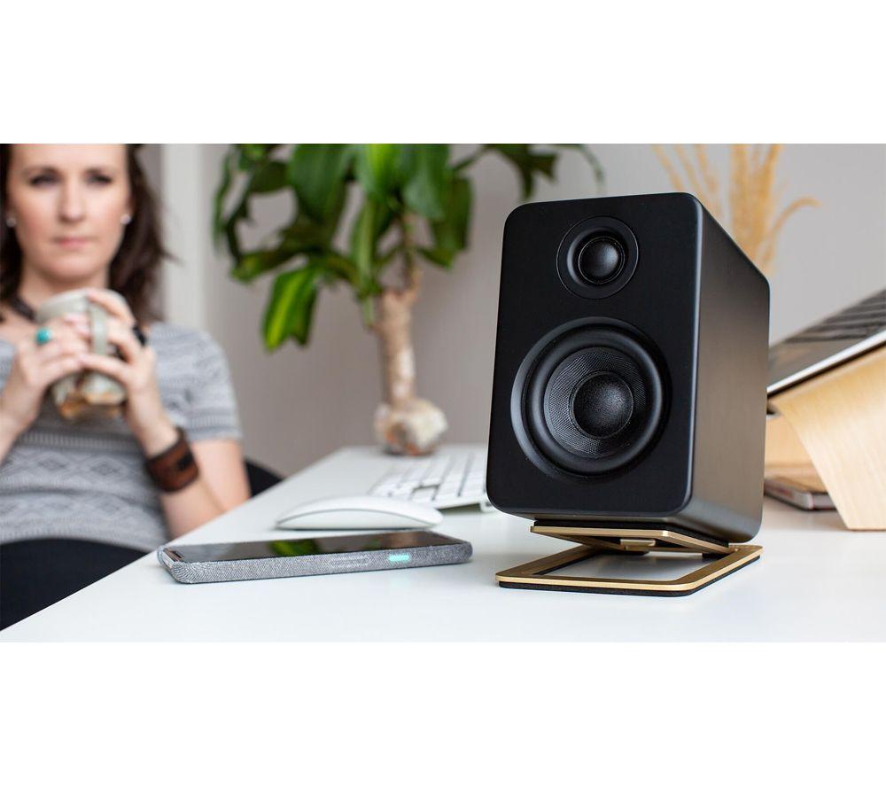 KANTO AUDIO SE6 Desktop Speaker Stands – Pack of 2, Black