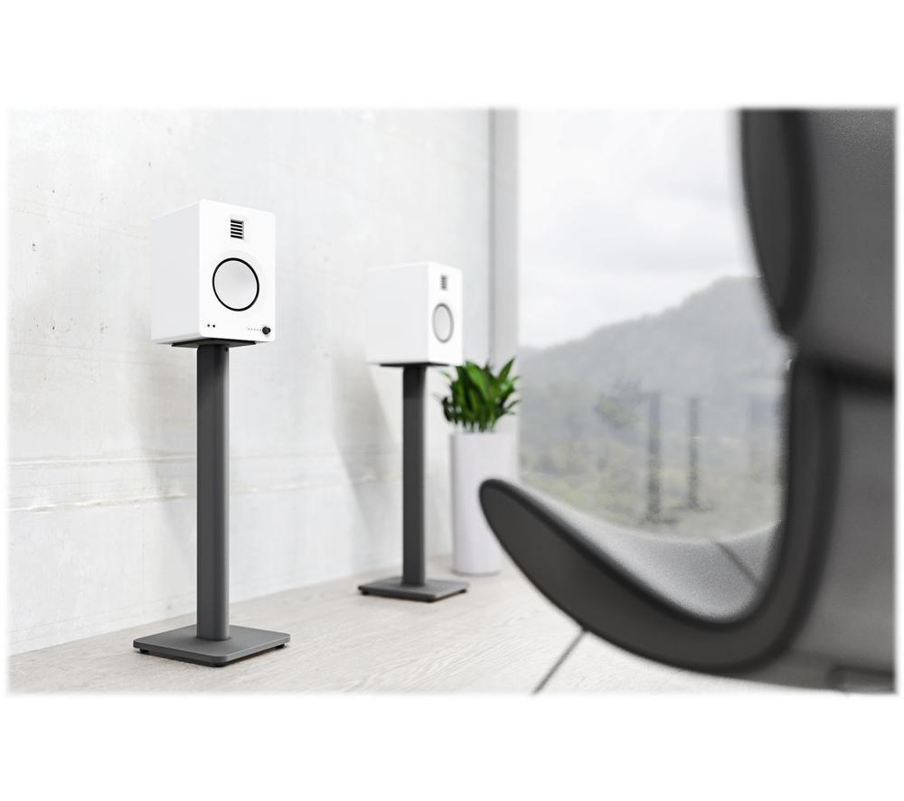 Soporte para altavoz Kanto Audio serie SP SP26PL - Paquete de 2, negro mate