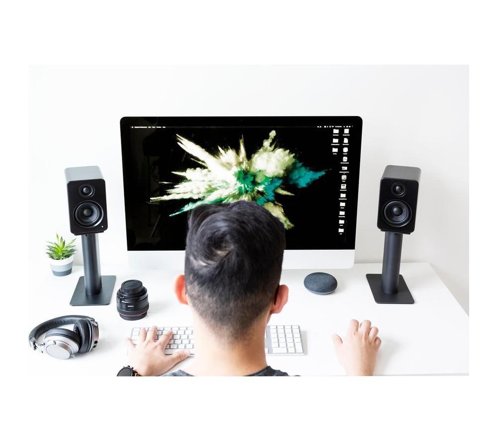 Soporte para altavoces Kanto Audio SP9 - Paquete de 2, blanco
