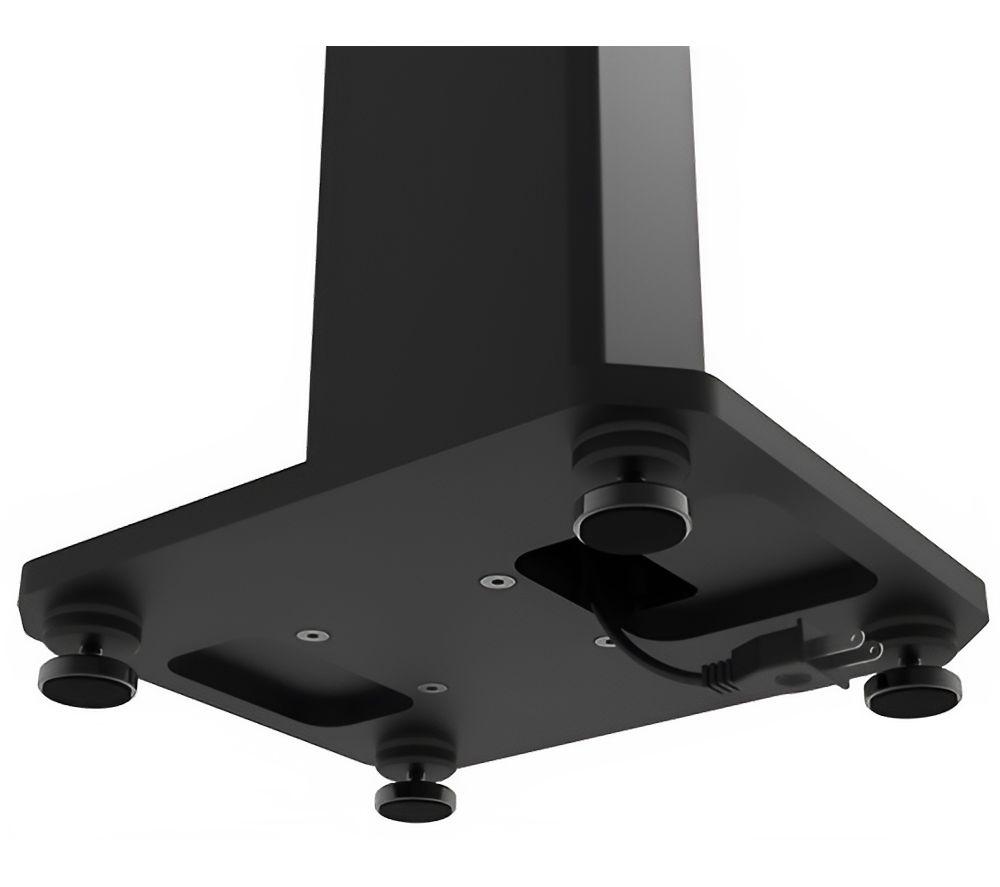 Soporte de altavoz KANTO AUDIO Serie SX SX26 – Paquete de 2, Negro Mate