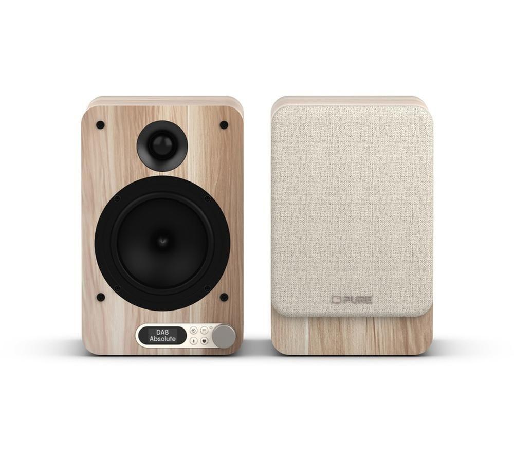 Sistema de altavoces Bluetooth PURE Classic Active - Blanco algodón y roble