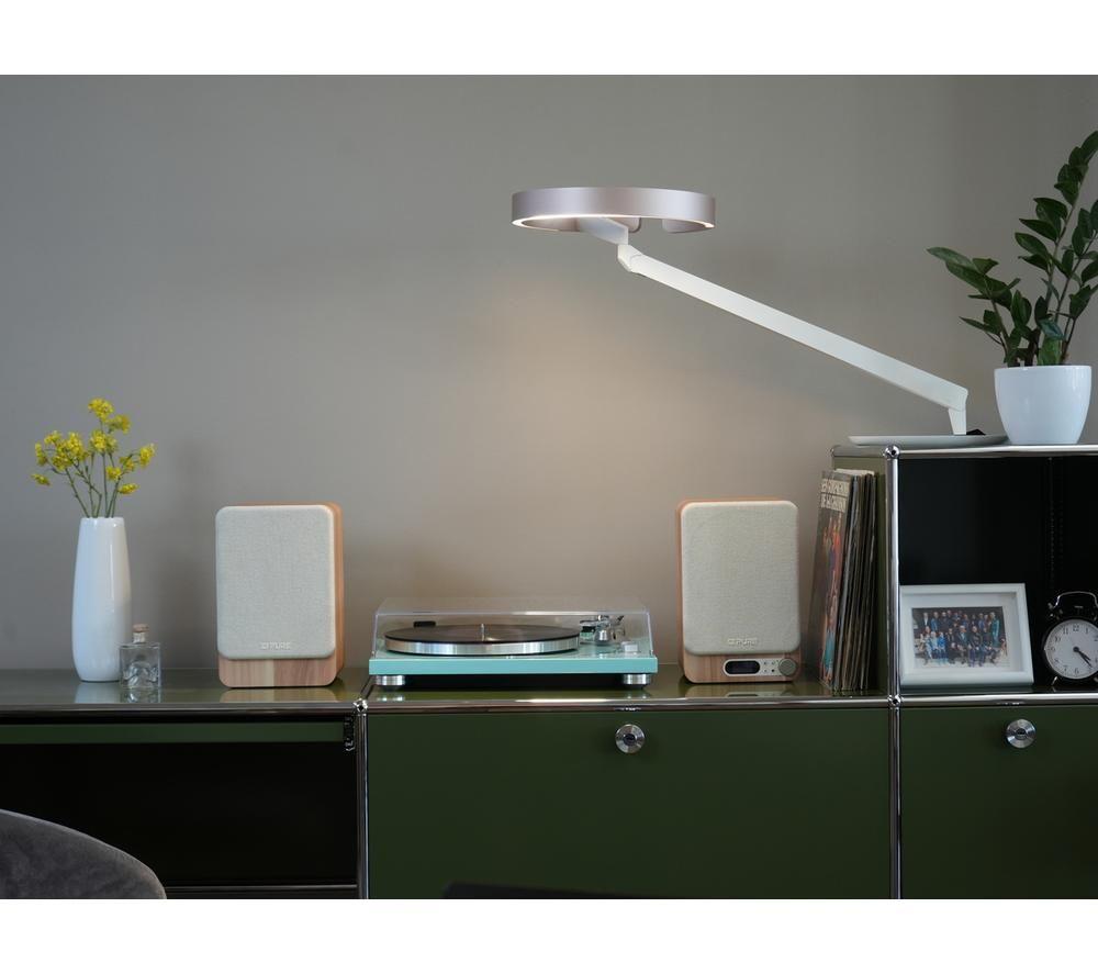 Sistema de altavoces Bluetooth PURE Classic Active - Blanco algodón y roble
