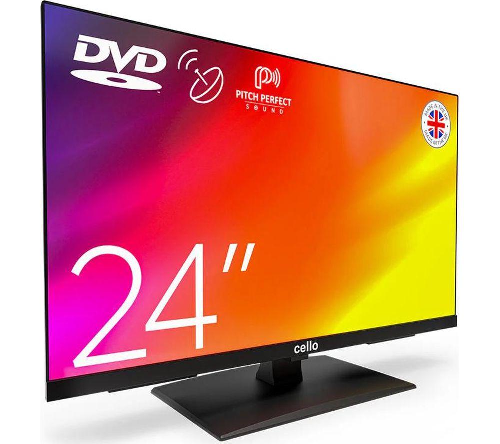 CELLO C2424F 24" HD Ready LED TV with Built-in DVD Player