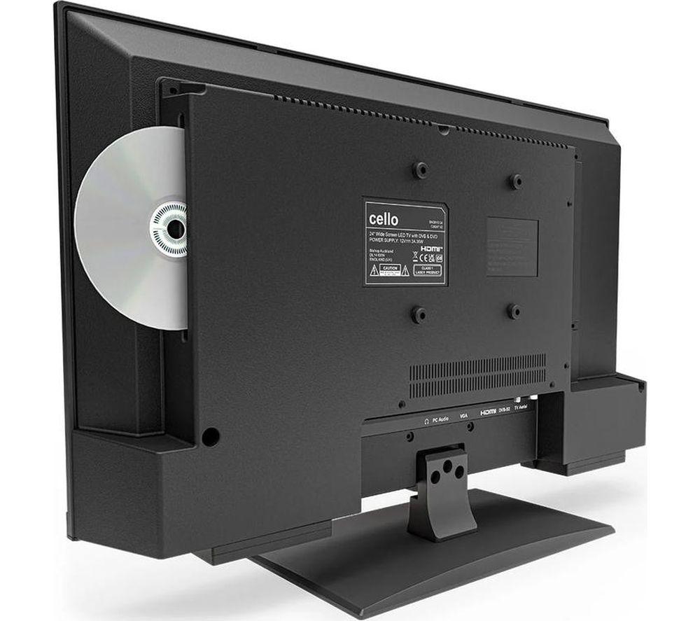 CELLO C2424F 24" HD Ready LED TV with Built-in DVD Player