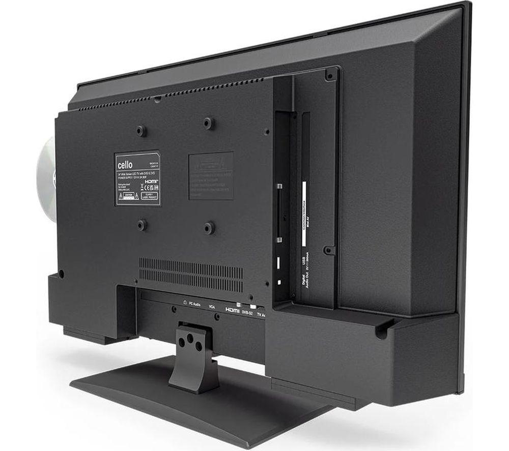 CELLO C2424F 24" HD Ready LED TV with Built-in DVD Player
