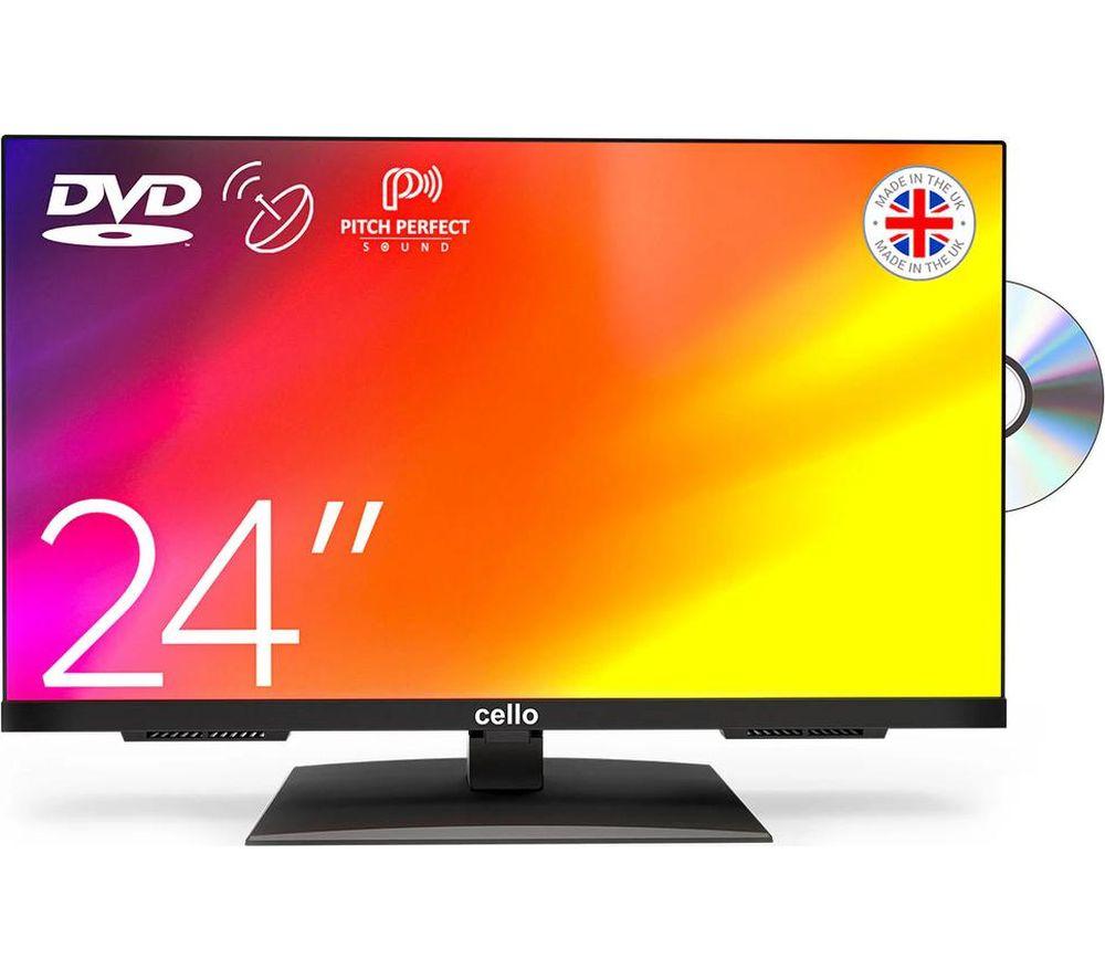 CELLO C2424F 24" HD Ready LED TV with Built-in DVD Player