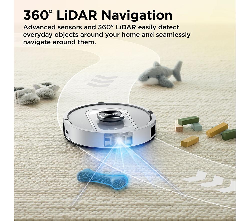 Aspirador robot SHARK ThermaCharged PowerDetect AV2900XEUKWH - Blanco