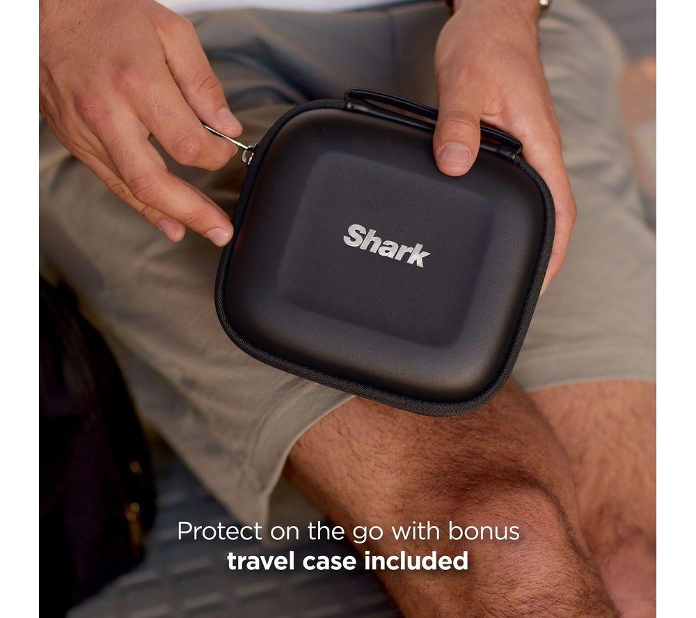 SHARK ChillPill FA025UK 3-in-1 Fan, Mist & InstaChill System with Travel Case & Crossbody Strap - Midnight